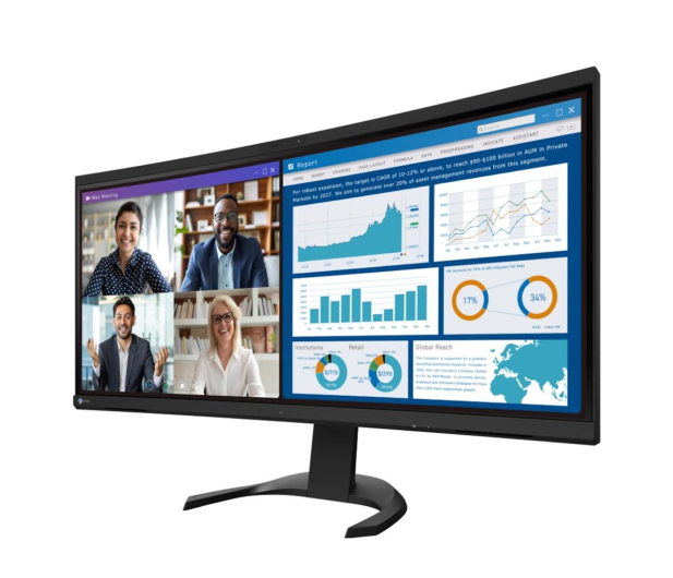 Eizo FlexScan EV3450XC-BK - 1281634 - zdjęcie 4